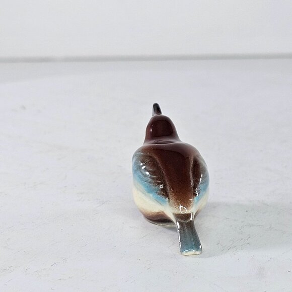 Hagen Renaker Quail Blue Bird Miniature Figurine - Picture 7 of 9